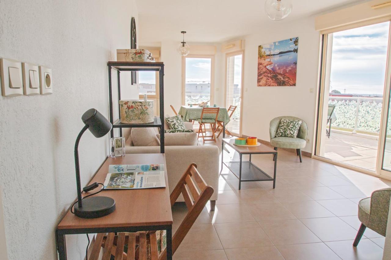 مونبيلييه Appartement 4 Personnes, Grande Terrasse, Parking Prive, Wifi المظهر الخارجي الصورة